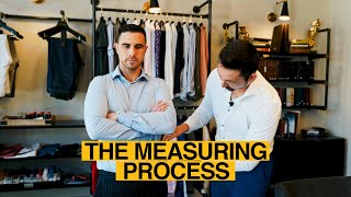 The Custom Suit Measuring Process