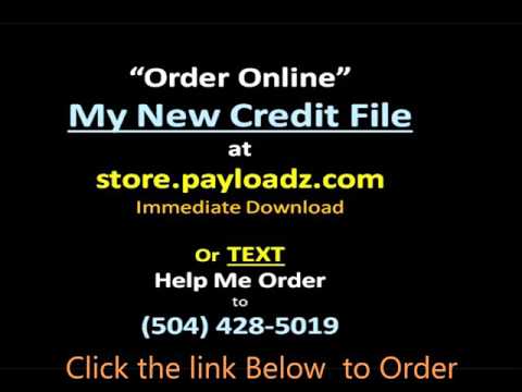 My New Credit File Kit My New Credit File Kit