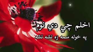 اخلم چي دی نوم په خوله سمه زه نشه نشه | ښکلي نعت