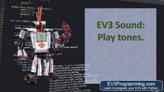 EV3 Python; Play tones