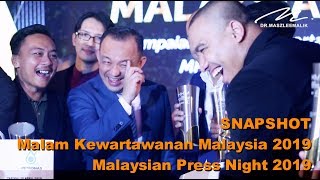 Snapshot - Malam Wartawan Malaysia 2019