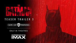 DC's THE BATMAN (2022) Teaser Trailer 3 | Warner Bros. UK