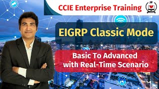 CCIE Enterprise Training | EIGRP Basic to Advanced Configurations with Real-Time Example