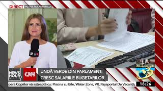 Undă verde din Parlament: Cresc salariile bugetarilor