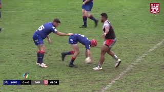 HONG KONG vs JAPAN - SEMI FINAL - Rugby League Emerging Nations 2018