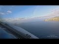 funchal incredible turn to land from the cockpit