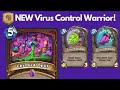 Virus Control WARRIOR is so Strong! 💪 Hearthstone Standard Deck - Perils in Paradise