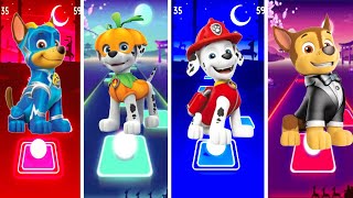 Marshal  🆚 Rubble  🆚 Chase  🆚 Rocky Paw Patrol  Coffin Dance || Tiles Hop Edm Rush