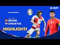 Spain Vs Croatia Match Highlights | Euro24 Round 1