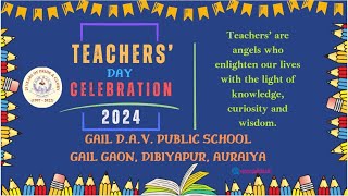 Teacher's Day Celebration at GAIL DAV Public School