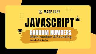 JavaScript Math.random Tutorial + Rounding Methods