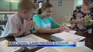 New Arkansas law changes rules for home-schooled students in public schools