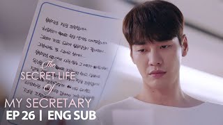 Kim Young Kwang Read Jin Ki Joo's Letter [The Secret Life of My Secretary Ep 26]