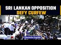 Sri Lanka protesters defy curfew after social media shutdown, hold protest marches | Oneindia News