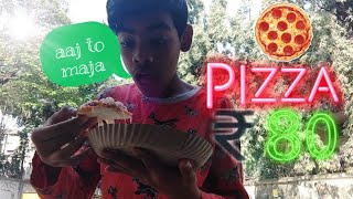 pizza khau sirf ₹80 me || jay shetty vlogs ||#vlog 56