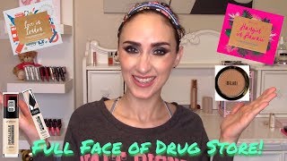 GRWM- FULL FACE USING DRUG STORE PRODUCTS!