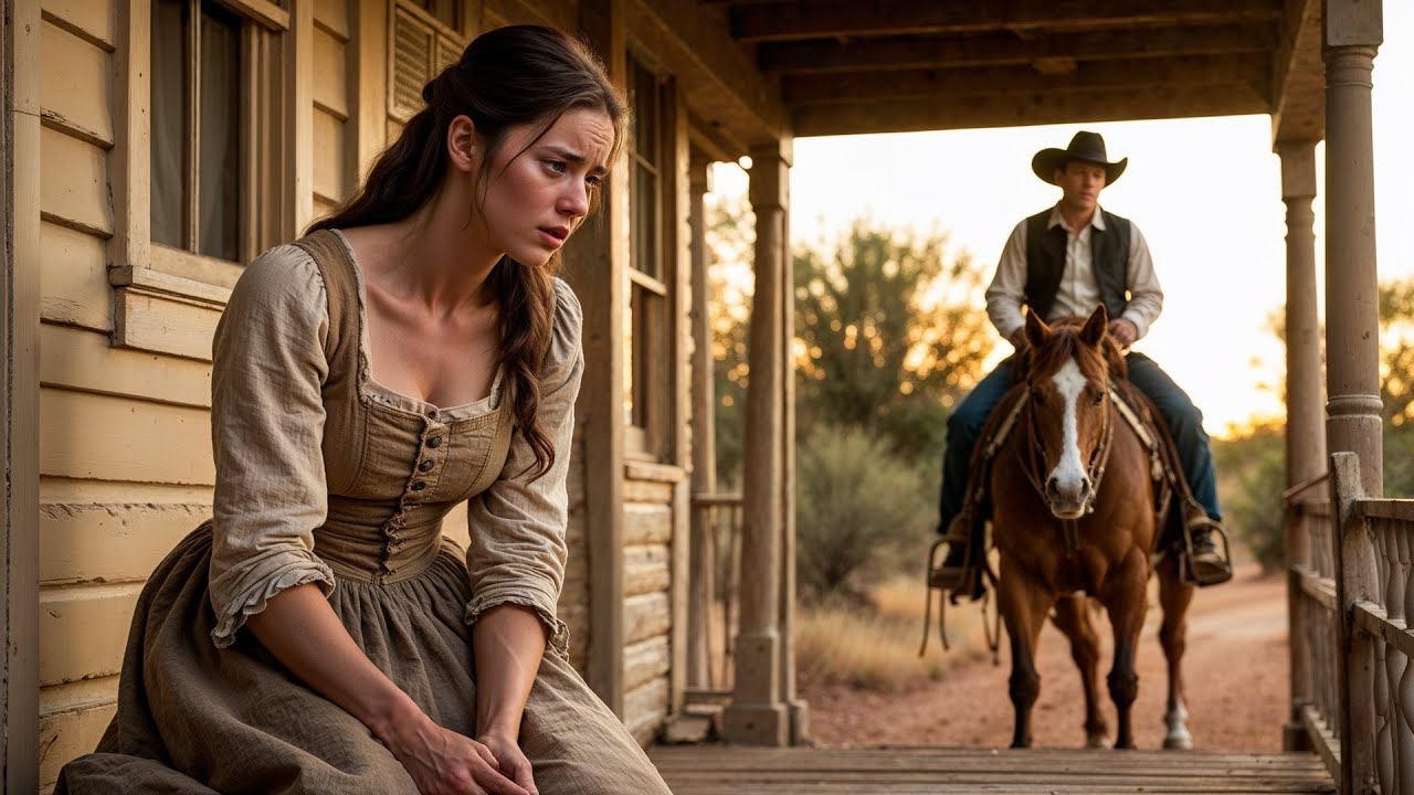Her Husband Called Her Worthless And Rode Off The Cowboy Asked Her To