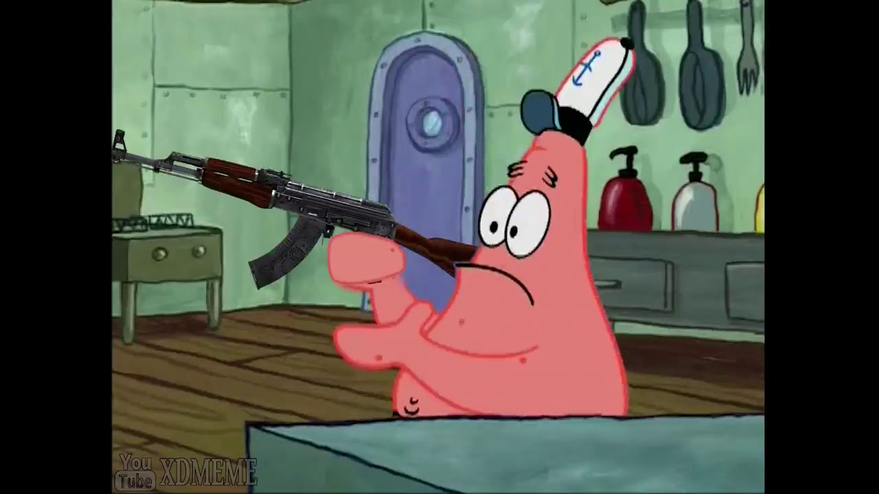 Patrick That's An AK 47 - YouTube