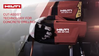 OVERVIEW of Hilti's cut-assist technology -- single person concrete coring