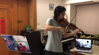 ABRSM 2020 Violin Grade 1 - A2 Performance [Y Delyn Newydd]