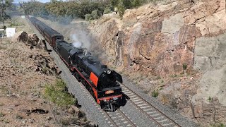 R766 4903 Picnic Train North West tour at Gap NSW on a trip to Breeza  29-9-2022