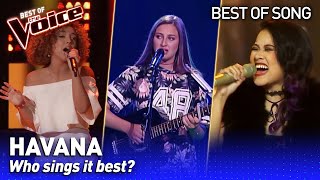 Camila Cabello's HAVANA in The Voice | Who sings it best? #1