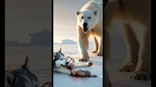 A touching story about the friendship between a polar bear \u0026 a husky and getting help from humans