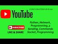 Python Network Programming 5   Sending Commands   Socket Programming