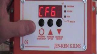 Jen-Ken Kilns PreProgrammed 3 key controller