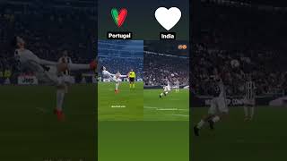 Portugal 🇵🇹  VS India 🇮🇳 football ⚽ which is best 💯