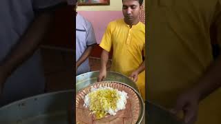 Mayapur Iskcon Temple 80rs buffet mahaprasad #shortvideo #viral #iscontemple #mayapur