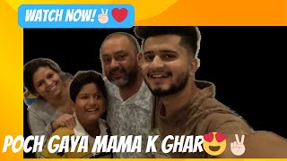 मामा ke Ghar pochgya !😍 Canada mai🇨🇦 || Hardik hua emotional 🥺 || Meet after long time✌🏻❤️