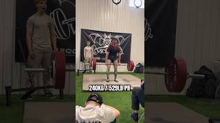 MASSIVE 529lb / 240kg PR at the competition! Comp recap coming soon