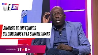 Análisis de los equipos colombianos en la Sudamericana