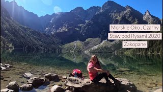 Morskie Oko , Czarny Staw pod Rysami September 2020 Tatra Zakopane Poland