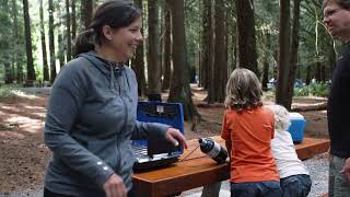 Campground at Goldstream Provincial Park