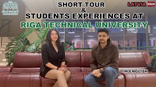 Short Tour \u0026 Students Experiences At Riga Technical University | LATVIA | EUROPE🇪🇺