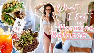 HORMONE BALANCING DIET TIPS + SCIENCE | Fix Hormone Imbalances, Reduce PMS, Get Rid of Acne