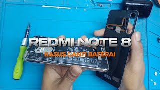 Cara Mengganti Baterai Redmi Note 8 / Cara Mengganti Batre Sendiri Redmi Note 8