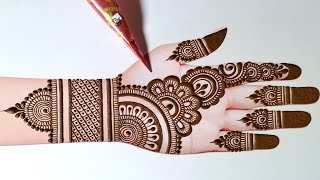 Latest simple mehndi design for hand| mehndi design easy| stylish mehndi ka design| mehndi| mehandi