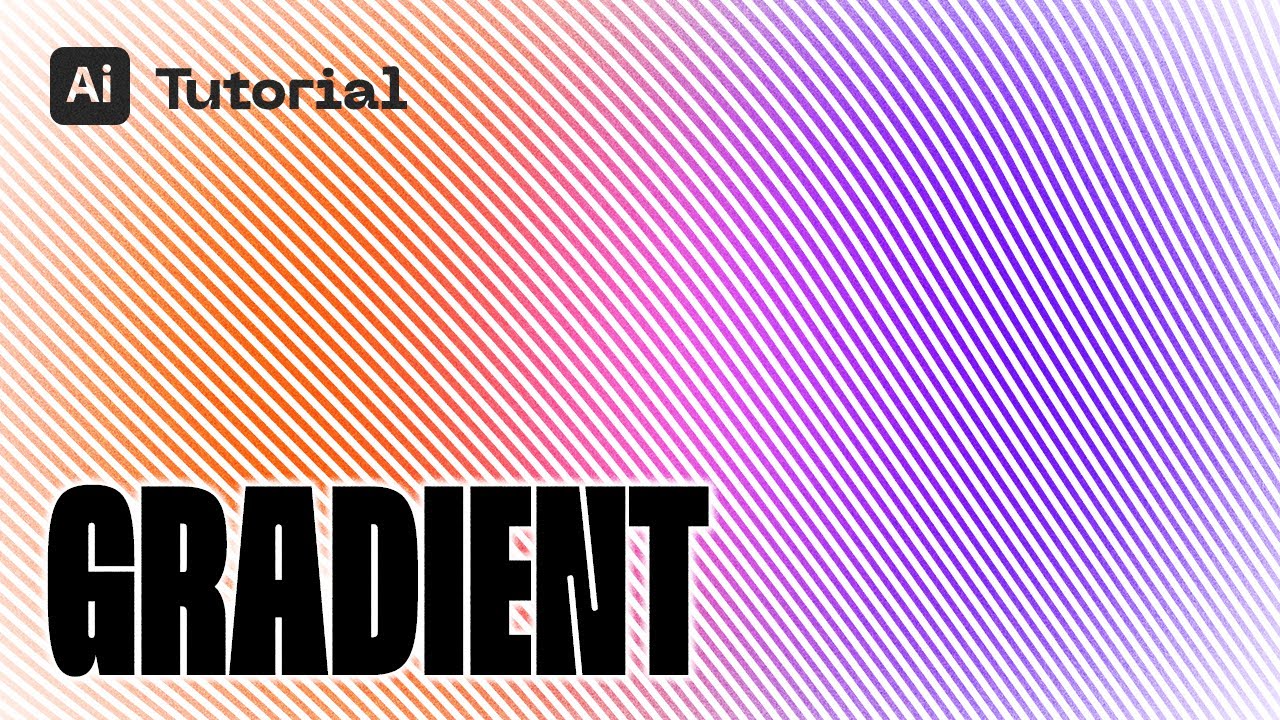 How To Make A Gradient In Illustrator Gradient Background Design In