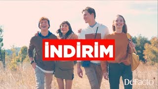 DeFacto'da büyük indirim başladı!