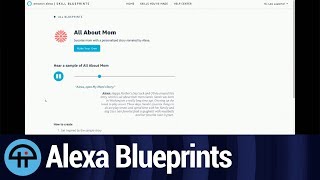 Program Your Amazon Echo with Alexa Blueprints