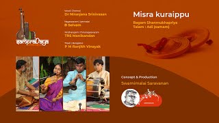 Misra kuraippu | Talam Adi (samam) | Sampradaya Ensemble | Ragam Shanmukhapriya