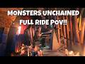 EPIC UNIVERSE : Monsters Unchained Full Ride and Line POV