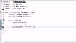 Java Programming Tutorial 74 Mouse Events | Java Tutorial