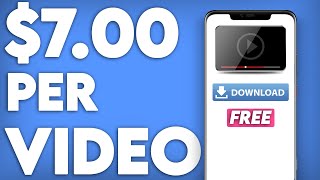 Get Paid $7.00 Per Video You Download FREE! (Make Money Online)