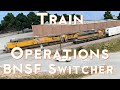 Rochelle BNSF local switcher ops - Model Train Layout Built for Operations and Realism. s2020e13