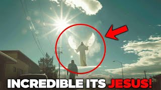 Incredible Miracle Now In Jerusalem, Jesus And An Angel Appear On The Street