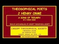 theosophical poets a song of triumph by j henry orme